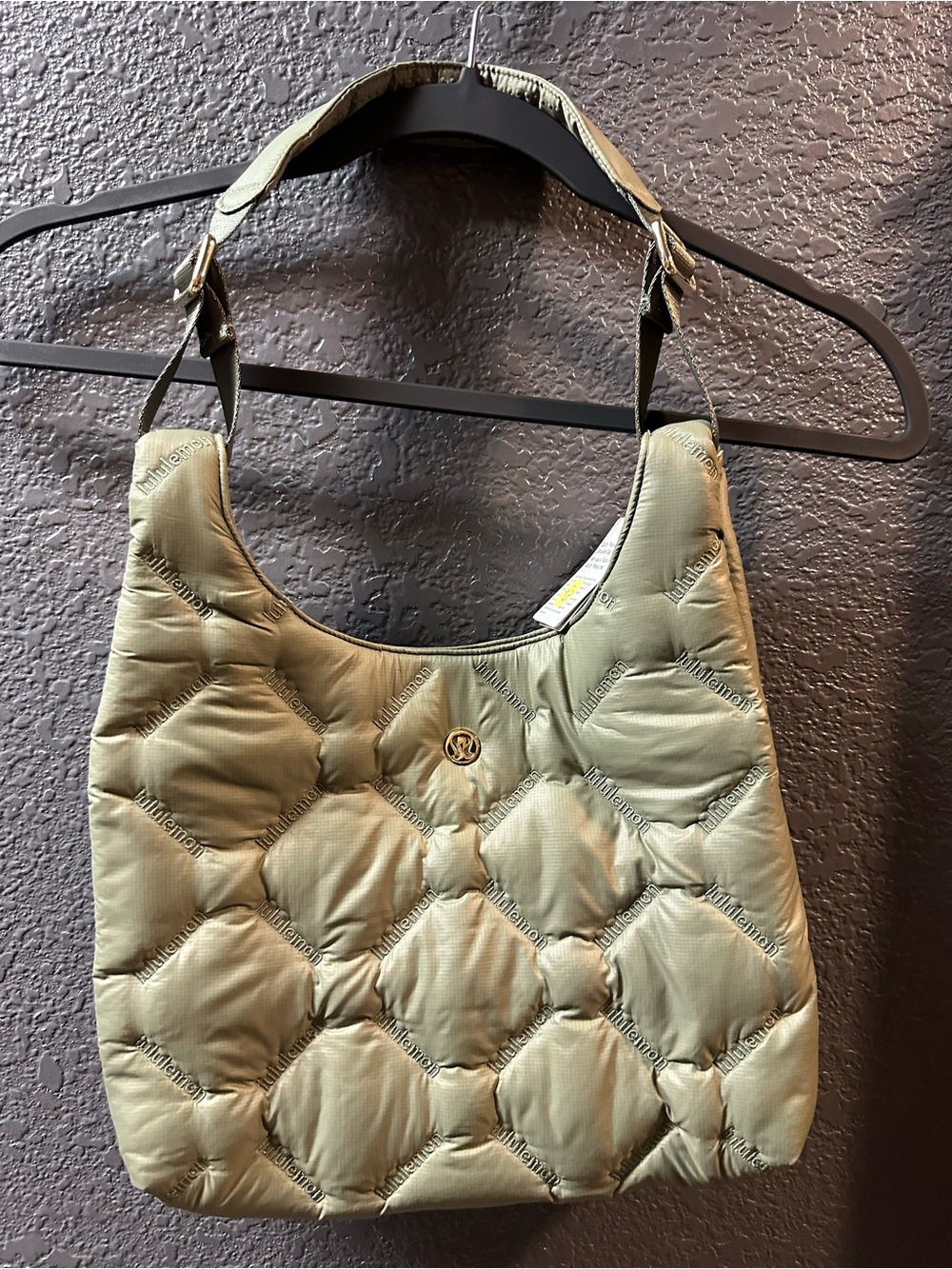 Lululemon Quilty Pleasures Shoulder Bag Mini - Bayleaf - NWT - SOLD OUT